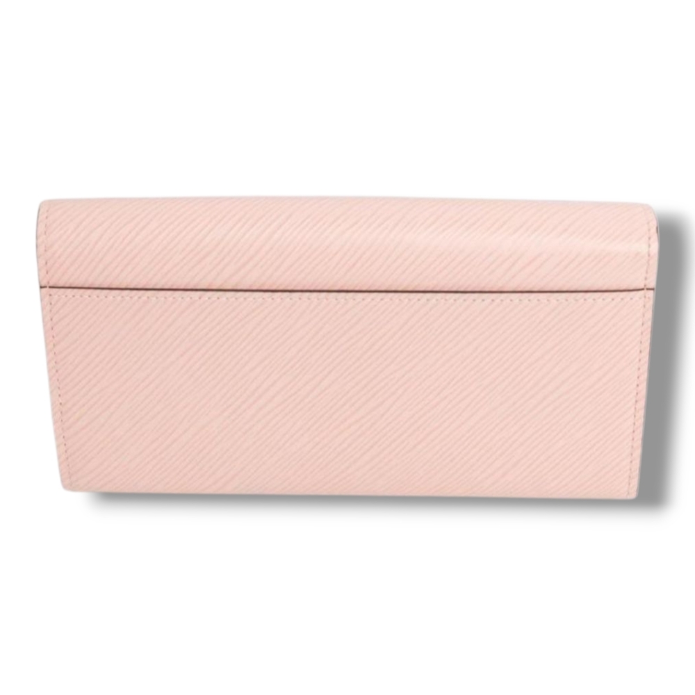 LOUIS VUITTON Victorine Pink Bird Long Wallet Portefeuille Sala Rose Ballerine - Picture 4 of 16